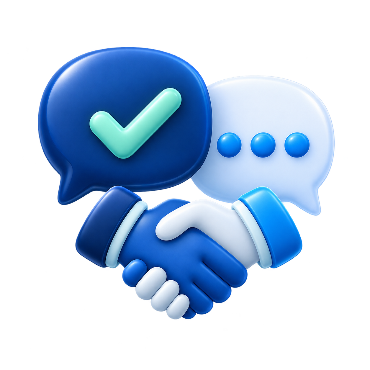 Conversación y atención directa en 3D