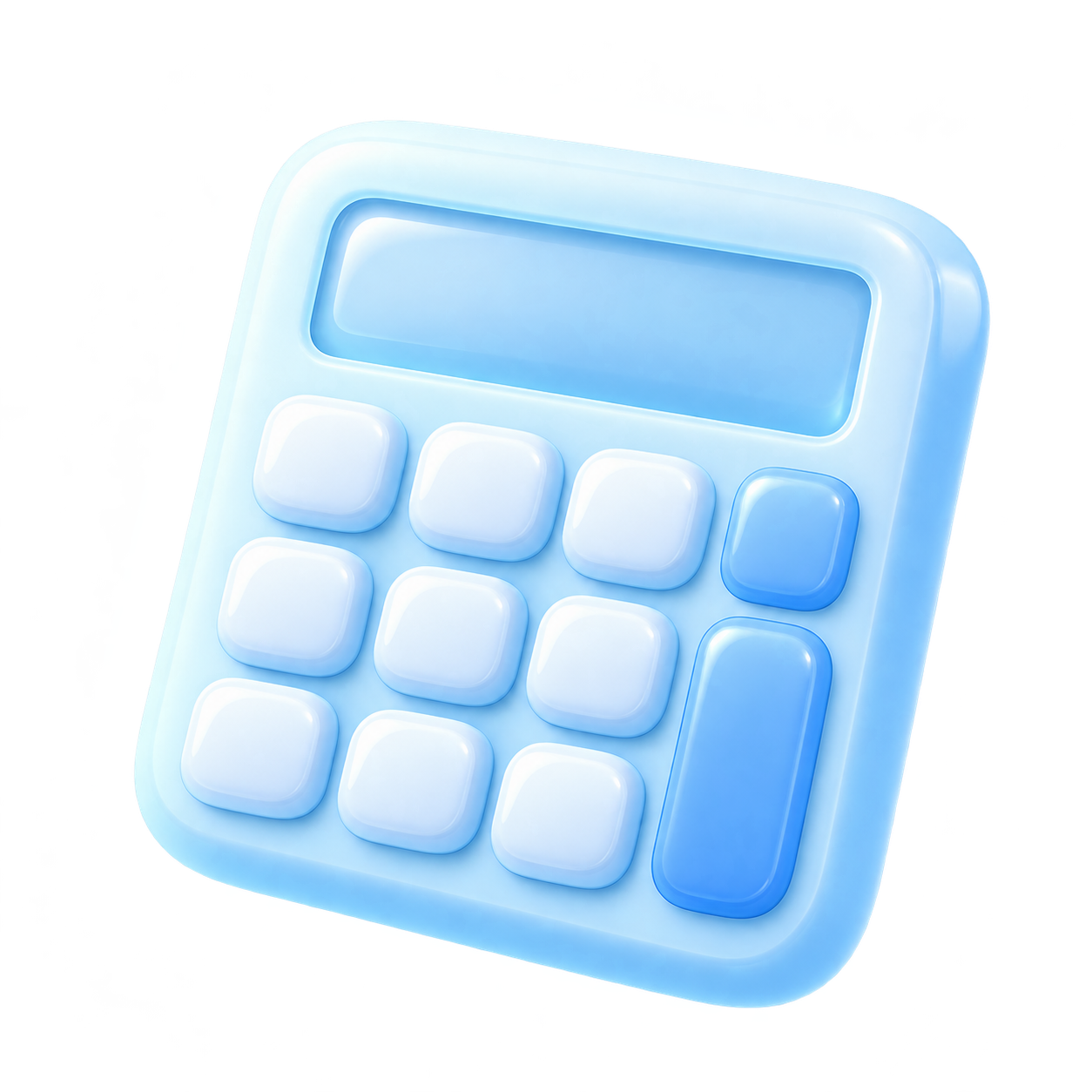 Calculadora 3D que representa transparencia contable