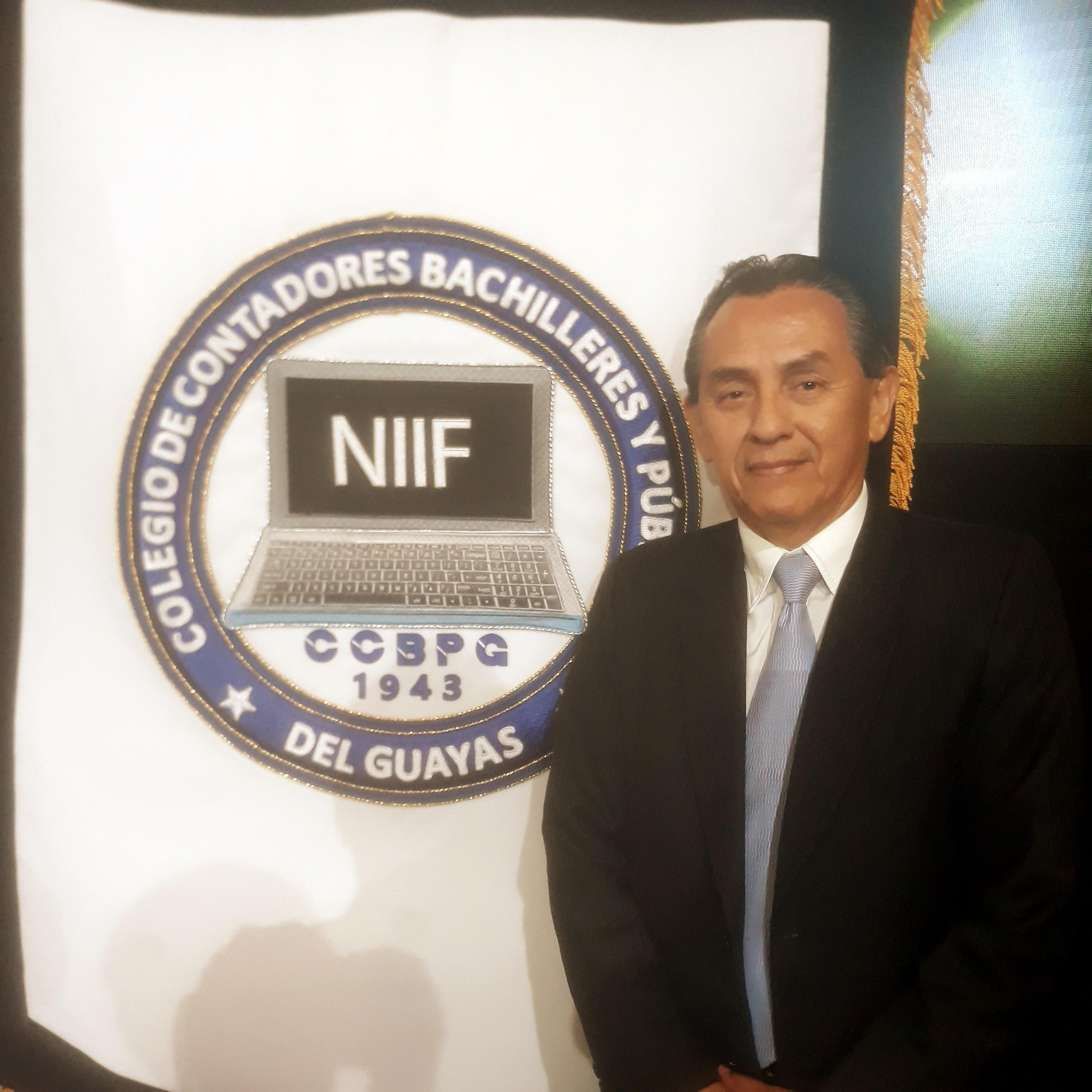 Ing. Eddy Coronel, CPA y Mgs., asesor de auditoría externa de Granados Contabilidad